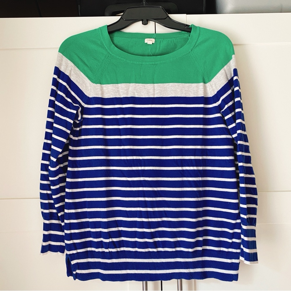 J. Crew Cotton Long Sleeved T Shirt